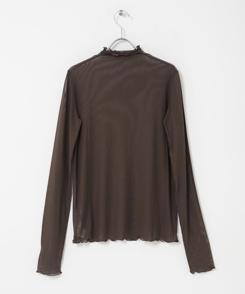 URBAN RESEARCH DOORS(アーバンリサーチドアーズ)の「ハイネックチュールインナー(Tシャツ/カットソー・レディース・DOT/BROWN/OFF・Free)」の20枚目の写真