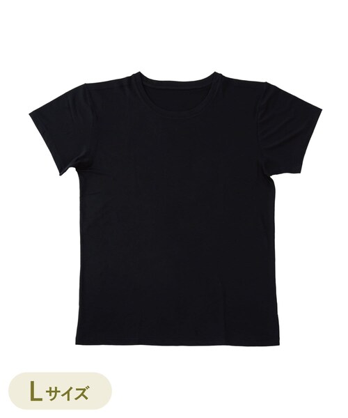 3coins(3coins)の「トリコウェアエアライトインナーT:L/MENS(Tシャツ/カットソー・ブラック/ホワイト・FREE)」の1枚目の写真