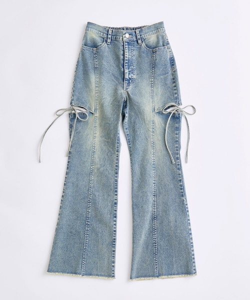 BODYSONG. リバーシブルパンツ デニム・オリーブ BODYSONG. リバーシブルパンツ デニム・オリーブ