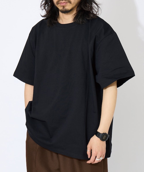 3coins（3coins）の「トリコウェアスムースライクアウターT／MENS（Tシャツ/カットソー・メンズ・ホワイト/グレー/ネイビー/ブラック・FREE）」の2枚目の写真