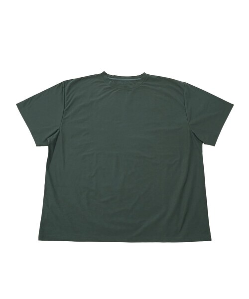 3coins（3coins）の「トリコウェアスムースライクアウターT／MENS（Tシャツ/カットソー・メンズ・ホワイト/グレー/ネイビー/ブラック・FREE）」の3枚目の写真