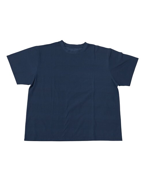 3coins（3coins）の「トリコウェアスムースライクアウターT／MENS（Tシャツ/カットソー・メンズ・ホワイト/グレー/ネイビー/ブラック・FREE）」の4枚目の写真
