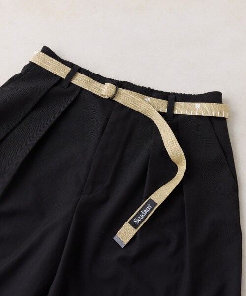 CIAOPANIC TYPY(チャオパニックティピー)の「【SEADAM】〈UNISEX〉ダブルリングメジャーベルト(ベルト・レディース・グリーン/ベージュ/パープル/ピンク/ブラック/ブルー/ライムグリーン/ネイビー・ONE)」の3枚目の写真