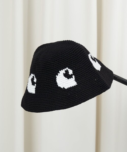 CIAOPANIC(チャオパニック)の「【Carhartt WIP/カーハート ダブリューアイピー】CANE HAT/ケーンハット(ハット・レディース・グリーン/ブラック/ピンク・M)」の2枚目の写真
