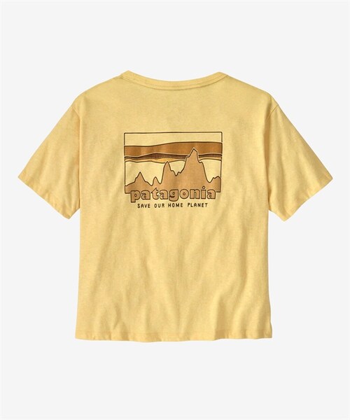 patagonia（パタゴニア）の「Patagonia / '73 Skyline Easy Cut 再生棉短袖上衣（その他・レディース・白色BCW/黑色INBK/藍色NENA/黃色BTRY・白色BCW/黑色INBK/藍色NENA/黃色BTRY）」の4枚目の写真