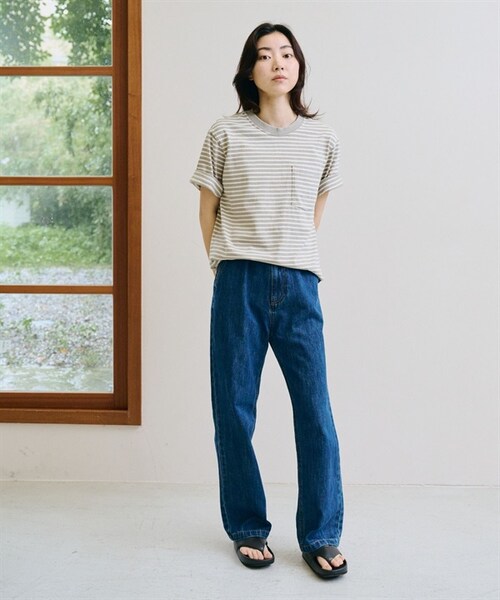 patagonia（パタゴニア）の「Patagonia / 條紋口袋短袖上衣（その他・レディース・灰色WKSE/藍色WKSU・灰色WKSE/藍色WKSU）」の17枚目の写真