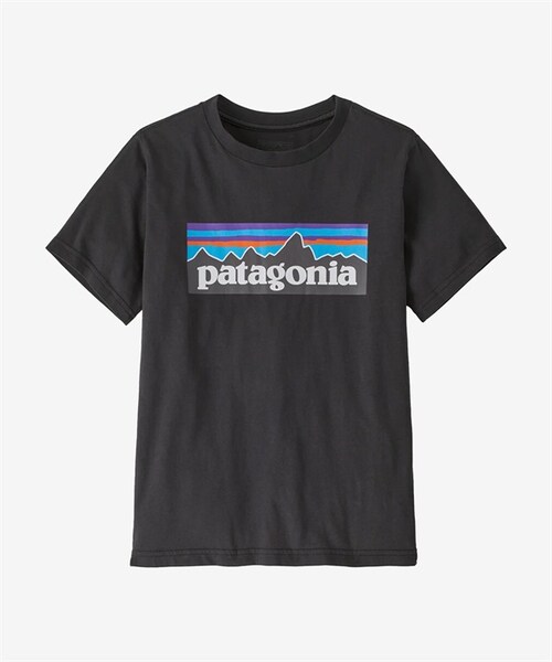 patagonia(パタゴニア)の「Patagonia / P-6 Logo 再生棉短袖上衣(その他・レディース・黑色INBK/膚色UDNL/藏青色NENA/藍色UTB/紫色RWCO/黃色NCTY/粉色PKPK・黑色INBK/膚色UDNL/藏青色NENA/藍色UTB/紫色RWCO/黃色NCTY/粉色PKPK)」の1枚目の写真