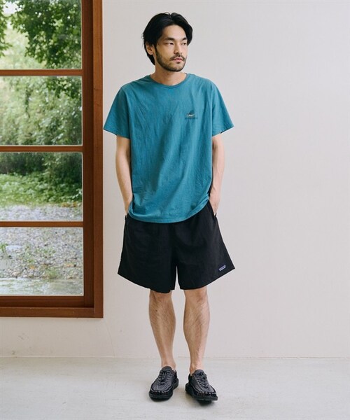 patagonia(パタゴニア)の「Patagonia / Buggy 有機棉印花短袖上衣(その他・メンズ・膚色UDNL/藍色WLDB・膚色UDNL/藍色WLDB)」の8枚目の写真