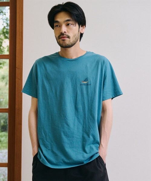 patagonia(パタゴニア)の「Patagonia / Buggy 有機棉印花短袖上衣(その他・メンズ・膚色UDNL/藍色WLDB・膚色UDNL/藍色WLDB)」の3枚目の写真