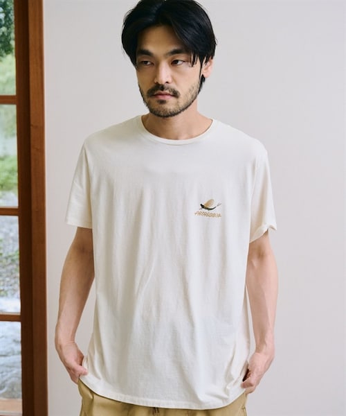 patagonia(パタゴニア)の「Patagonia / Buggy 有機棉印花短袖上衣(その他・メンズ・膚色UDNL/藍色WLDB・膚色UDNL/藍色WLDB)」の13枚目の写真