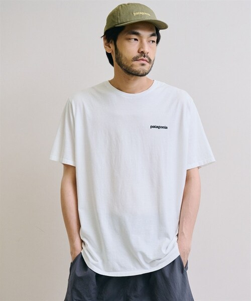 patagonia(パタゴニア)の「Patagonia / Home Water Trout 有機棉印花短袖上衣(その他・メンズ・白色WHI/黑色INBK/綠色RVGN・白色WHI/黑色INBK/綠色RVGN)」の4枚目の写真
