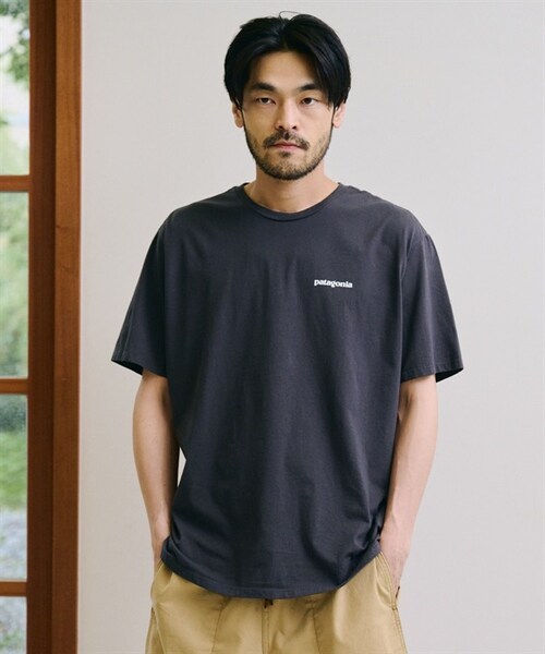 patagonia(パタゴニア)の「Patagonia / Home Water Trout 有機棉印花短袖上衣(その他・メンズ・白色WHI/黑色INBK/綠色RVGN・白色WHI/黑色INBK/綠色RVGN)」の21枚目の写真