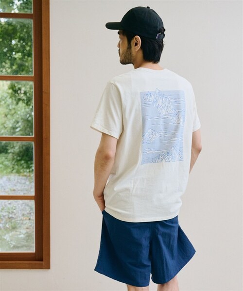 patagonia(パタゴニア)の「Patagonia / Strataspire 再生棉印花短袖上衣(その他・メンズ・白色BCW/黑色BLK・白色BCW/黑色BLK)」の11枚目の写真