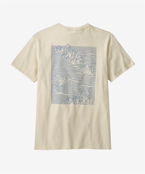 patagonia(パタゴニア)の「Patagonia / Strataspire 再生棉印花短袖上衣(その他・メンズ・白色BCW/黑色BLK・白色BCW/黑色BLK)」の21枚目の写真