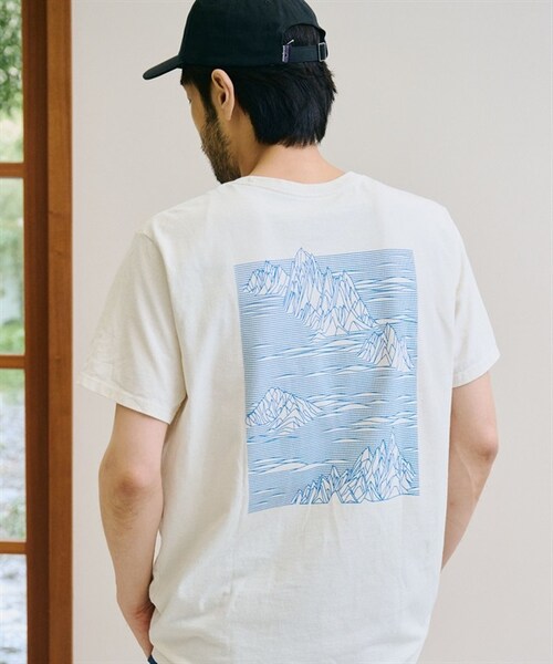 patagonia(パタゴニア)の「Patagonia / Strataspire 再生棉印花短袖上衣(その他・メンズ・白色BCW/黑色BLK・白色BCW/黑色BLK)」の6枚目の写真