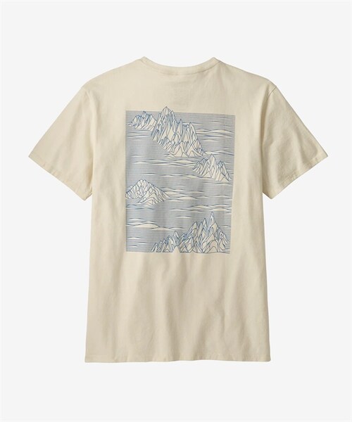 patagonia(パタゴニア)の「Patagonia / Strataspire 再生棉印花短袖上衣(その他・メンズ・白色BCW/黑色BLK・白色BCW/黑色BLK)」の1枚目の写真