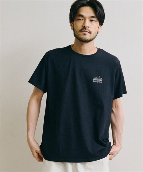 patagonia(パタゴニア)の「Patagonia / Strataspire 再生棉印花短袖上衣(その他・メンズ・白色BCW/黑色BLK・白色BCW/黑色BLK)」の13枚目の写真