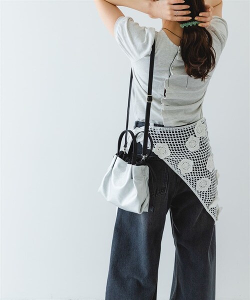 RODE SKO（ロデスコ）の「可水洗迷你肩背包（その他・レディース・黑色/膚色/藍灰色/銀色/灰銀色・黑色/膚色/藍灰色/銀色/灰銀色）」の22枚目の写真