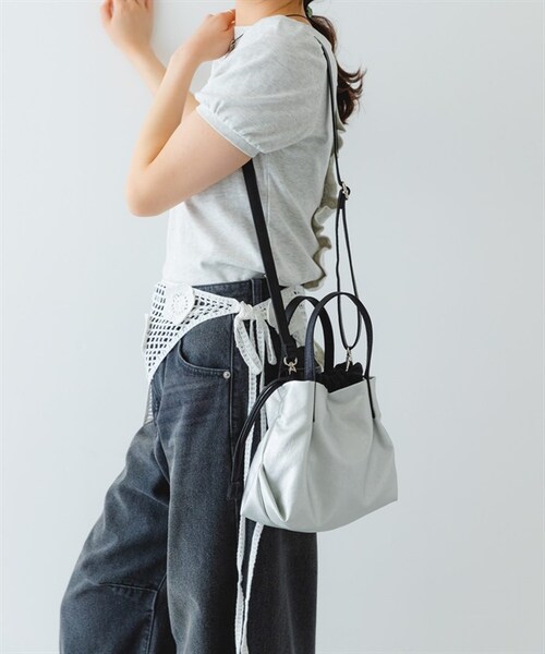 RODE SKO（ロデスコ）の「可水洗迷你肩背包（その他・レディース・黑色/膚色/藍灰色/銀色/灰銀色・黑色/膚色/藍灰色/銀色/灰銀色）」の21枚目の写真