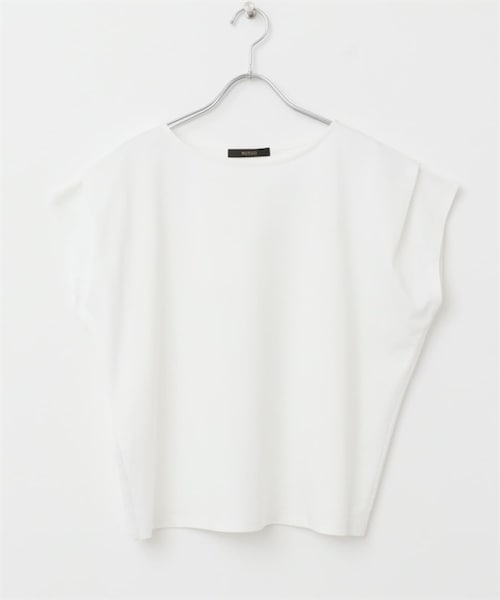 URBAN RESEARCH ROSSO WOMEN(アーバンリサーチ ロッソ)の「涼感蝙蝠袖套衫(その他・レディース・米白色/深棕色/薄荷綠・米白色/深棕色/薄荷綠)」の1枚目の写真