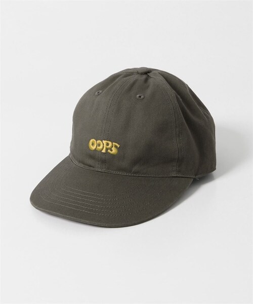 URBAN RESEARCH Sonny Label（アーバンリサーチサニーレーベル）の「OOPS / LOGO刺繡棒球帽（その他・メンズ・黑色/卡其綠/藏青色・黑色/卡其綠/藏青色）」の2枚目の写真