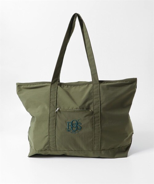 URBAN RESEARCH Sonny Label（アーバンリサーチサニーレーベル）の「OOPS / LOGO標誌托特包（その他・メンズ・黑色/卡其綠/藏青色・黑色/卡其綠/藏青色）」の2枚目の写真