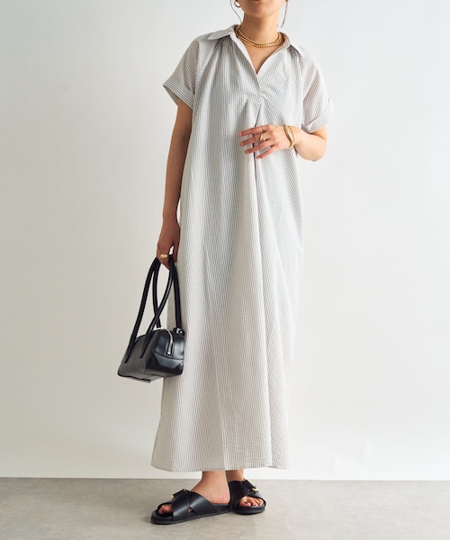 Demi-Luxe BEAMS コットンシャンブレー 定価57200円 トレンチコート