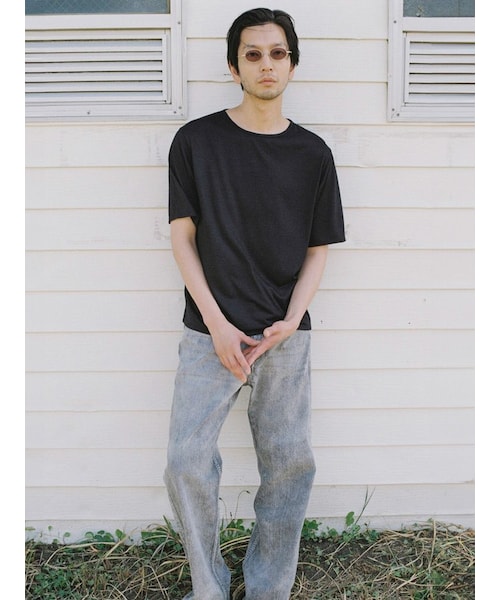 トップス LIDNM MERINO WOOL BOX TEE LIDNM / Llife ONLINE STORE / MERINO WOOL BOX TEE