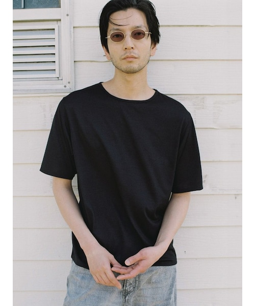 mサイズ　LIDNM MERINO WOOL BOX TEE LIDNM / Llife ONLINE STORE / MERINO WOOL BOX TEE