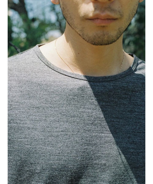トップス LIDNM MERINO WOOL BOX TEE LIDNM / Llife ONLINE STORE / MERINO WOOL BOX TEE