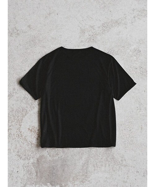 LIDNM（リドム）の「MERINO WOOL BOX TEE（Tシャツ/カットソー