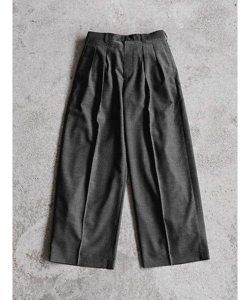 LIDNM / Llife ONLINE STORE / SUPER LIGHT WOOL TROUSERS