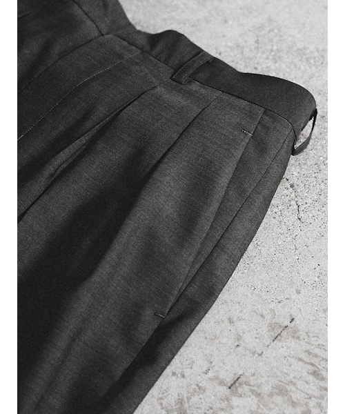 LIDNM / Llife ONLINE STORE / SUPER LIGHT WOOL TROUSERS
