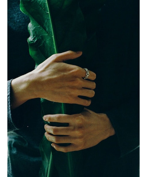 アクセサリー Llife RIPPLE CHAIN RING LIDMN LIDNM / Llife ONLINE STORE / Llife RIPPLE CHAIN RING