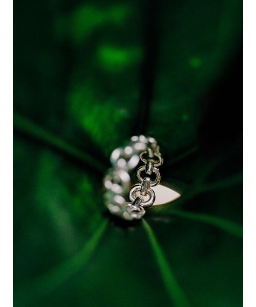アクセサリー Llife RIPPLE CHAIN RING LIDMN LIDNM / Llife ONLINE STORE / Llife RIPPLE CHAIN RING