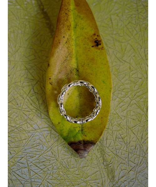 アクセサリー Llife RIPPLE CHAIN RING LIDNM / Llife ONLINE STORE / Llife RIPPLE CHAIN RING