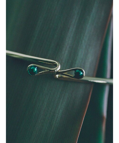 Llife(ライフ)の「Llife 14KGP ONDULATION BANGLE(バングル/リストバンド・メンズ・ゴールド・F)」の6枚目の写真