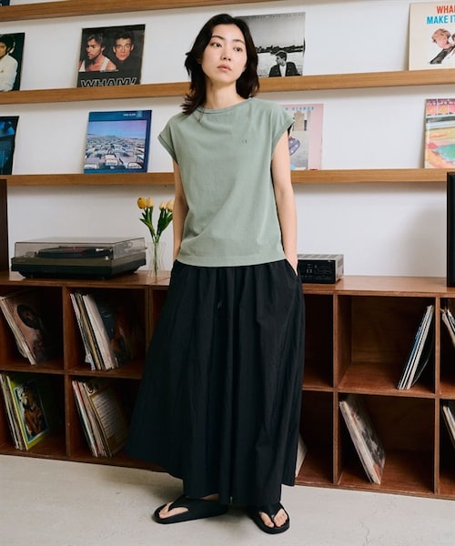 Champion（チャンピオン）の「Champion / 刺繡LOGO洗舊感法式袖上衣（その他・レディース・灰色/灰藍色/粉紫色・灰色/灰藍色/粉紫色）」の8枚目の写真