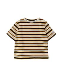 Champion | Champion / 復古橫紋絲絨短袖T恤