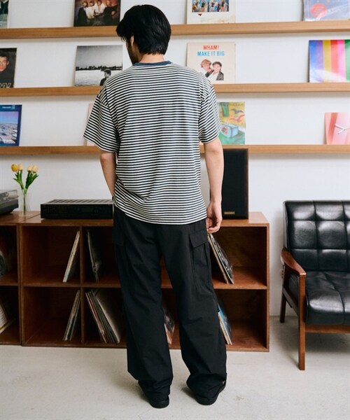 Champion(チャンピオン)の「Champion / 多色橫紋短袖T恤(その他・メンズ・原色/藏青色・原色/藏青色)」の18枚目の写真