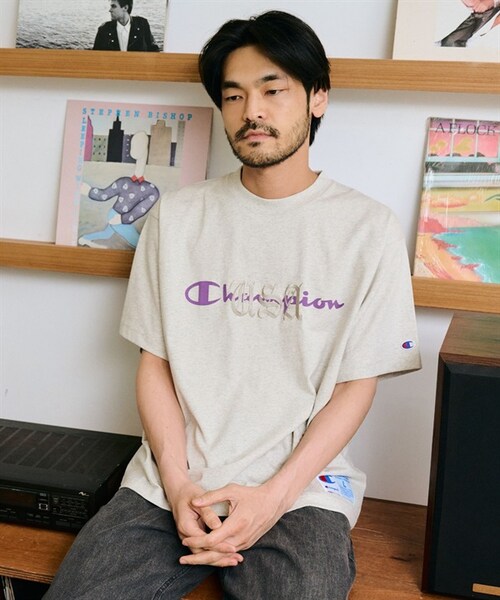 Champion(チャンピオン)の「Champion / 刺繡印花LOGO短袖 T恤(その他・メンズ・白色/黑色/燕麥色・白色/黑色/燕麥色)」の21枚目の写真