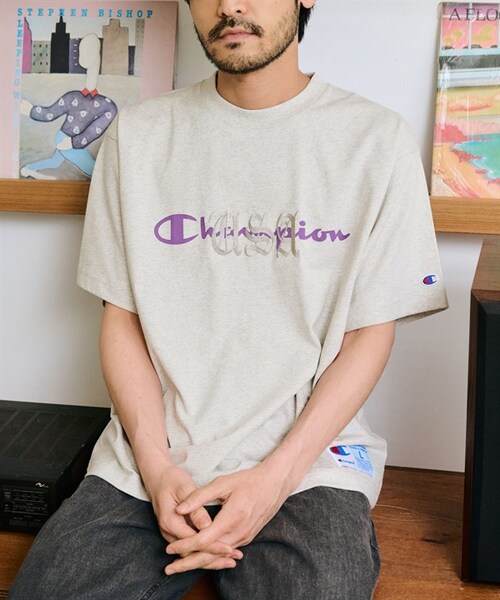 Champion(チャンピオン)の「Champion / 刺繡印花LOGO短袖 T恤(その他・メンズ・白色/黑色/燕麥色・白色/黑色/燕麥色)」の22枚目の写真