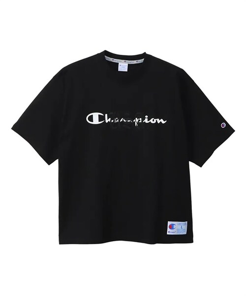 Champion(チャンピオン)の「Champion / 刺繡印花LOGO短袖 T恤(その他・メンズ・白色/黑色/燕麥色・白色/黑色/燕麥色)」の2枚目の写真
