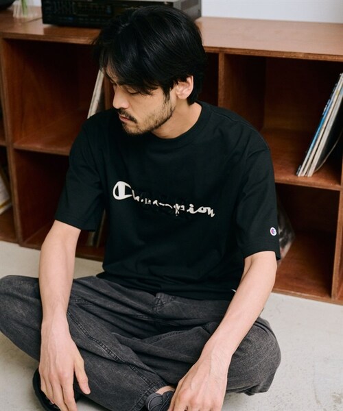 Champion(チャンピオン)の「Champion / 刺繡印花LOGO短袖 T恤(その他・メンズ・白色/黑色/燕麥色・白色/黑色/燕麥色)」の12枚目の写真
