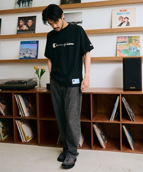 Champion(チャンピオン)の「Champion / 刺繡印花LOGO短袖 T恤(その他・メンズ・白色/黑色/燕麥色・白色/黑色/燕麥色)」の17枚目の写真