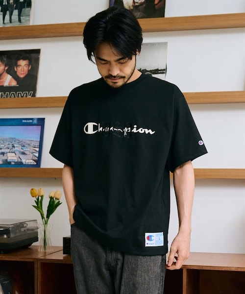 Champion(チャンピオン)の「Champion / 刺繡印花LOGO短袖 T恤(その他・メンズ・白色/黑色/燕麥色・白色/黑色/燕麥色)」の14枚目の写真