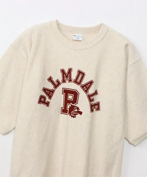 Champion(チャンピオン)の「Champion / REVERSE WEAVE® 10oz厚磅印花休閒上衣(その他・メンズ・燕麥色/藏青色・燕麥色/藏青色)」の20枚目の写真