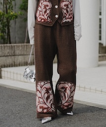CIAOPANIC TYPY（チャオパニックティピー）の「aguniパッチワーク刺繍パンツ（パンツ）」
