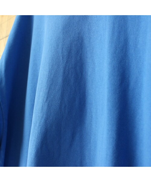 --（--）の「80s 90s USA製 TURNER 無地 半袖 Tシャツ ブルー メンズXL アメリカ古着（Tシャツ/カットソー・レディース・ブルー・XL）」の3枚目の写真