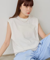 Kastane（カスタネ）の「【WHIMSIC】サンフェードスリーブレスTシャツ（タンクトップ・メンズ）」